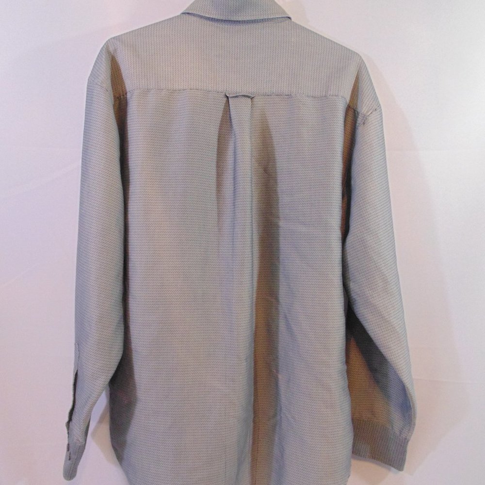 Bugatchi uomo gray Long sleeve button down shirt Large - Picture 4 of 5